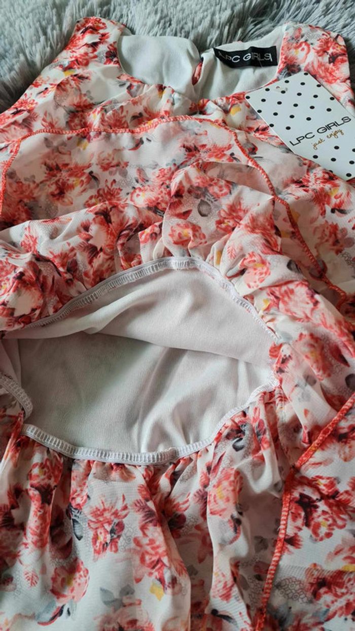 top haut blouse tunique robe fille 5 ans - photo numéro 5