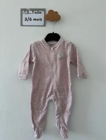 Pyjama / dors bien - taille 3/6 mois 68 cm 🌸