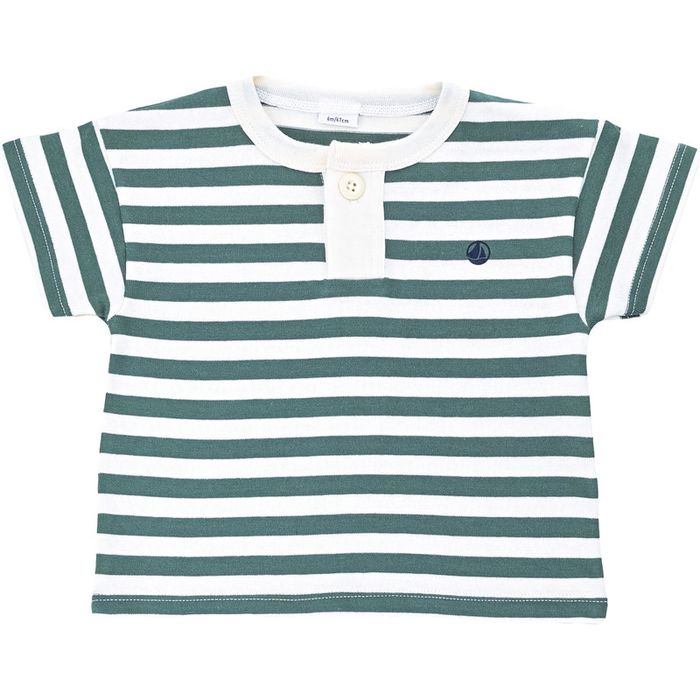 T-Shirt à manches courtes 6 mois en coton Petit Bateau