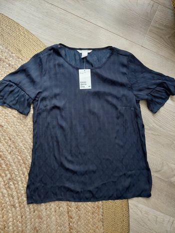 Blouse bleu h&M neuve t 34