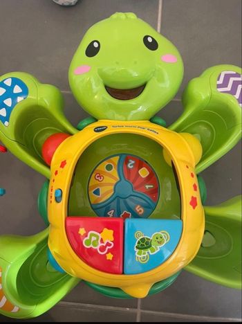 Tortue tourni pop balles 