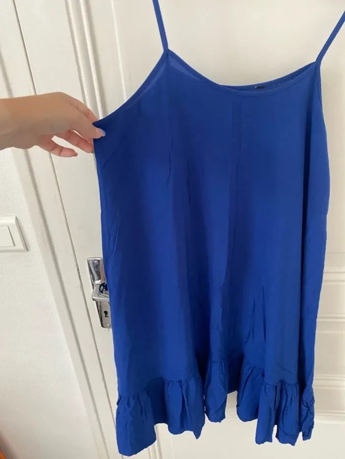 Robe à volants bleus H&M - photo numéro 2