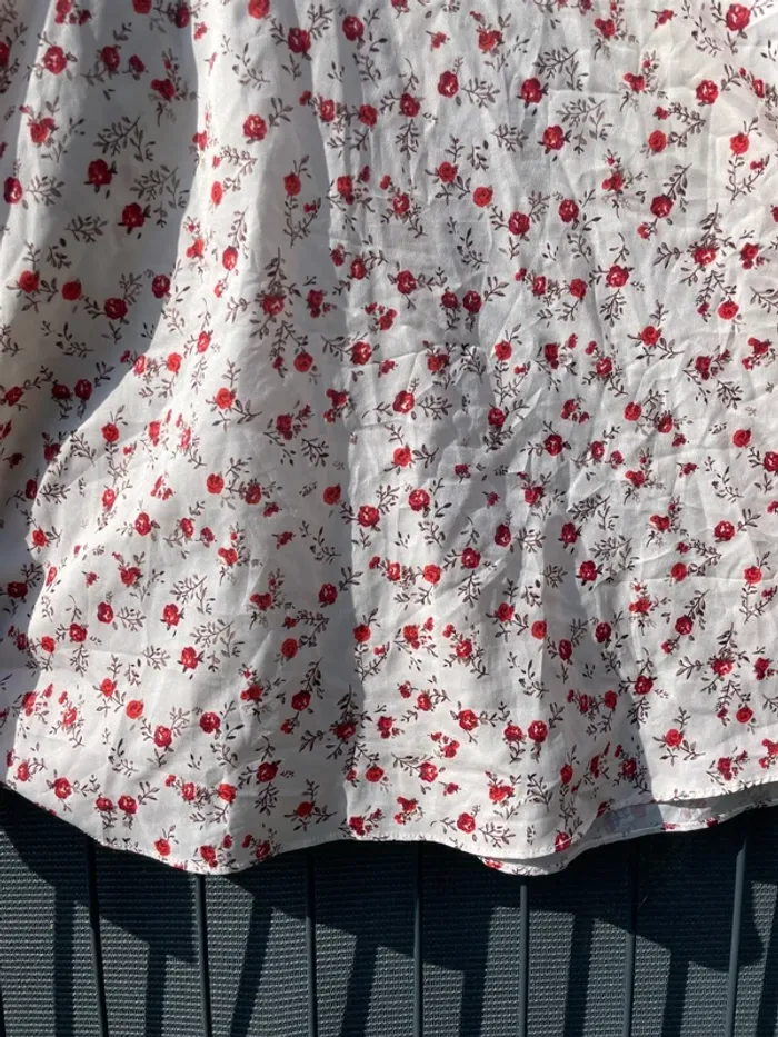 Robe fleurie SHEIN – Col carré, Taille S, fluide - photo numéro 5