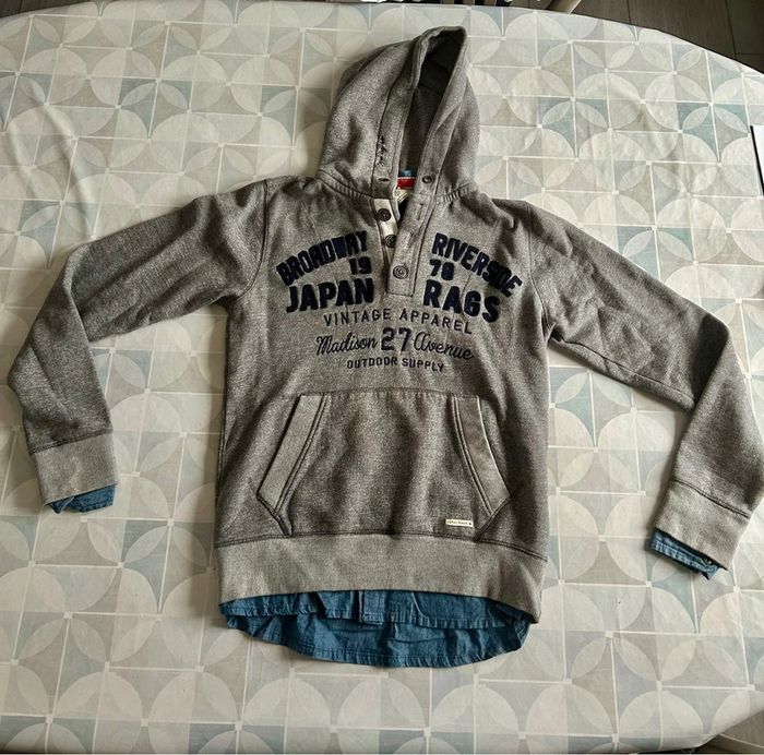 Sweat homme S / 36 - Japan Rags -Neuf
