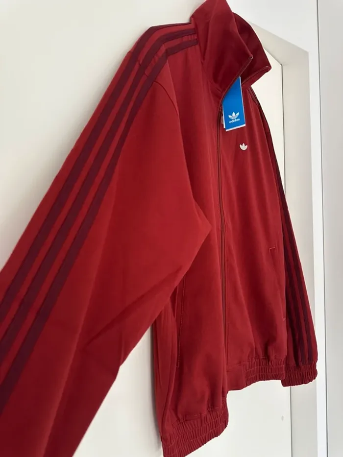 Adidas veste bordeaux firebird taille M neuf - photo numéro 6