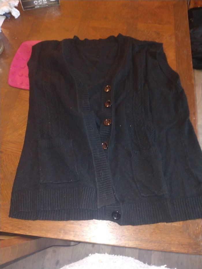 Gilet à boutons