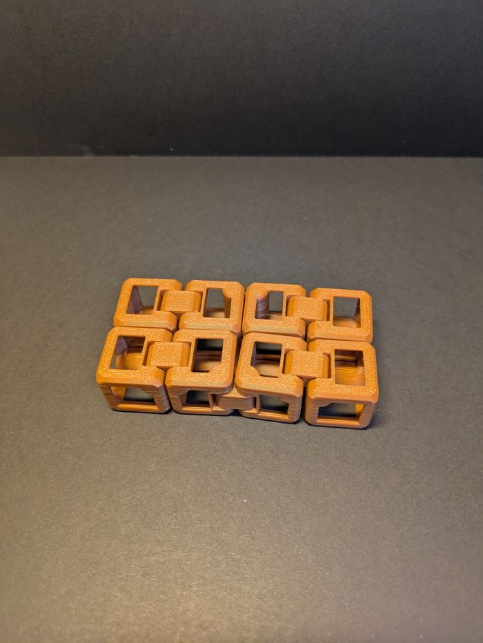 Cube Infini Anti-Stress – Fidget Cube Articulé - photo numéro 2