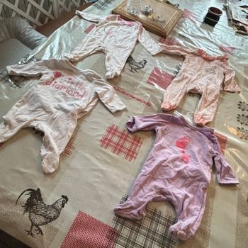 Pyjama fille 01 mois