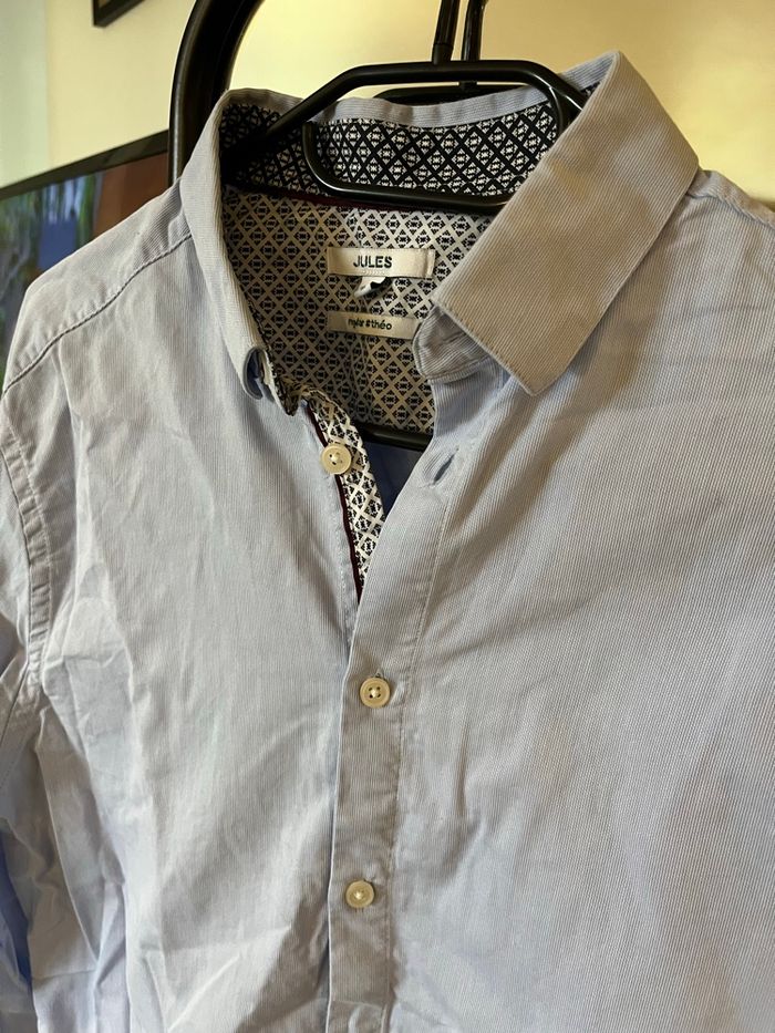 Chemise bleu ciel - photo numéro 2