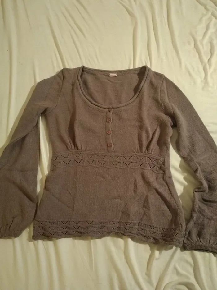 Pull Fantaisie Femme Violet
