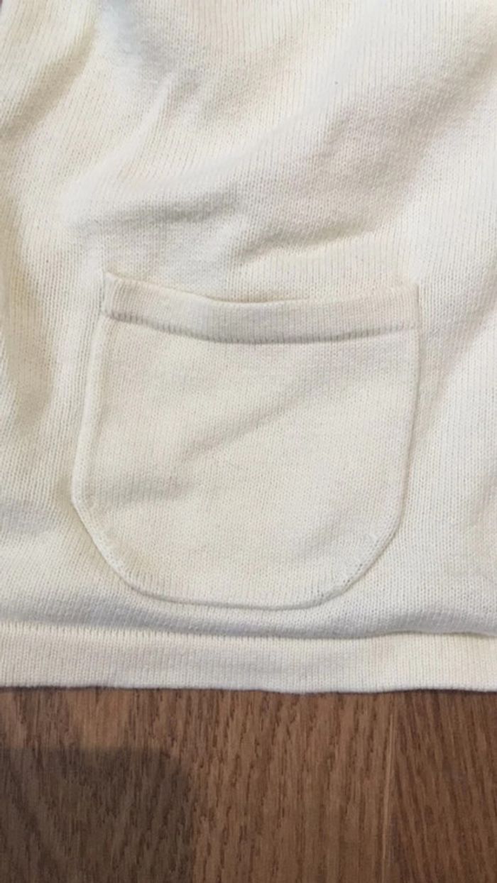 Cardigan jaune pâle Cyrillus - photo numéro 3