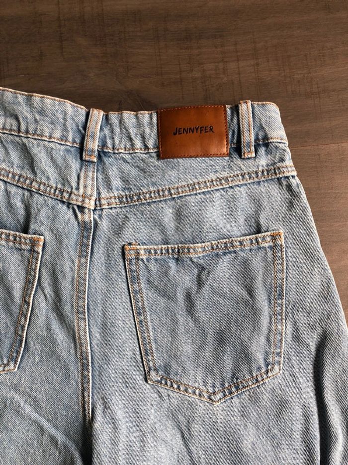 Jean jennyfer wide leg taille 36 bleu clair neuf - photo numéro 6