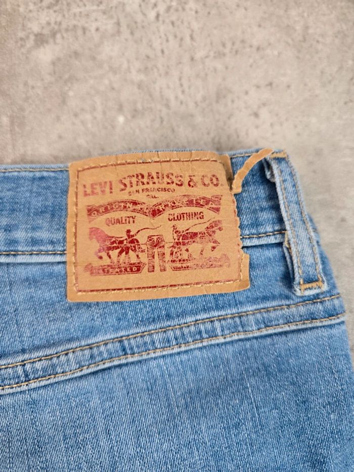 Jean levi's mile high super skinny bleu femme taille haute taile 30 bon état - photo numéro 12