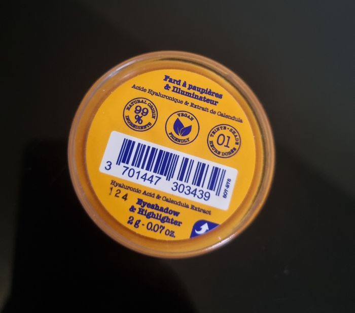 fard à paupière et illuminateur la crique eyeshadow & highlighter - photo numéro 3