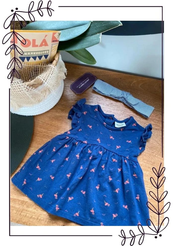 Ensemble petite fille 3 mois