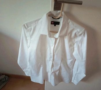 Chemise manches longues blanche