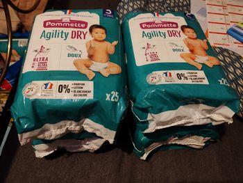 Couches pommettes Agility Dry 