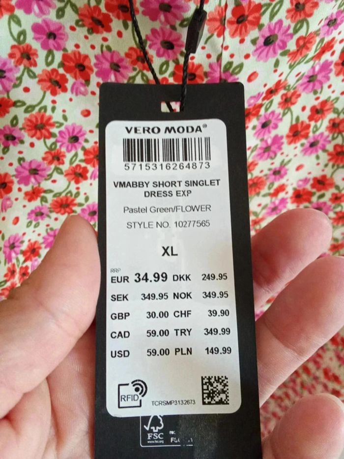 Nuisette motif floral - photo numéro 4