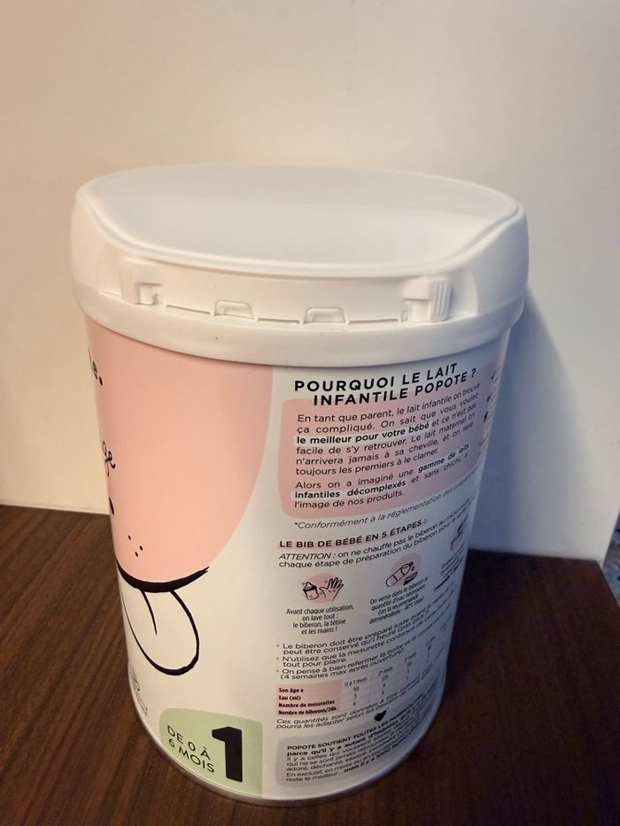 Lait infantile 1er âge popote - photo numéro 3