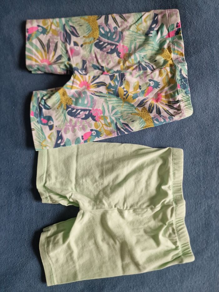 Lot de 2 leegings shorts 3ans - photo numéro 4