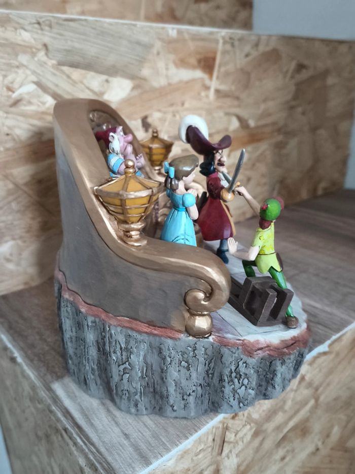 Wood Carved Peter pan Disney tradition JimShore disney - photo numéro 4