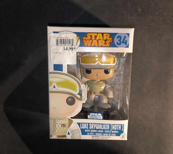 Figurine Funko Pop / Luke Skywalker "Hoth" 34 / Star Wars