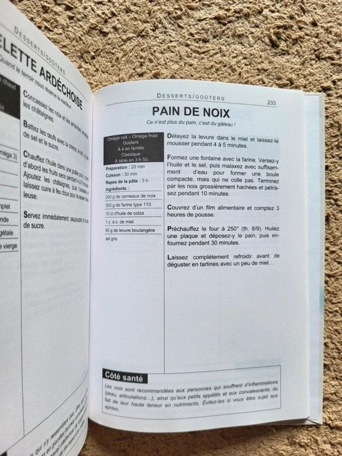 Livre Les oméga 3 au menu d'Anne Dufour - Santé et recettes - photo numéro 13