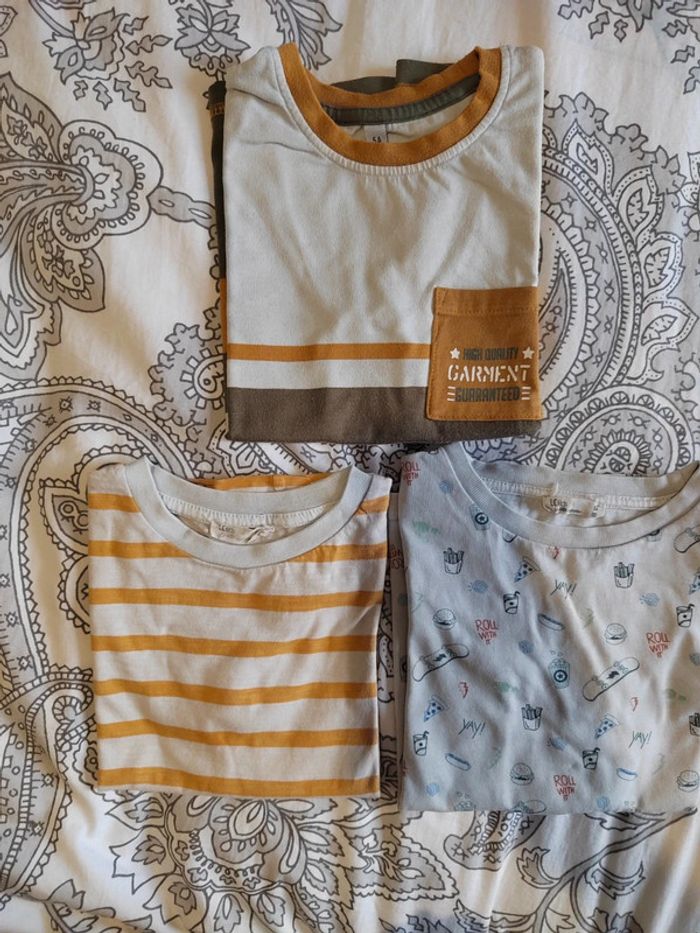 Lot de 3 tee shirts 5ans