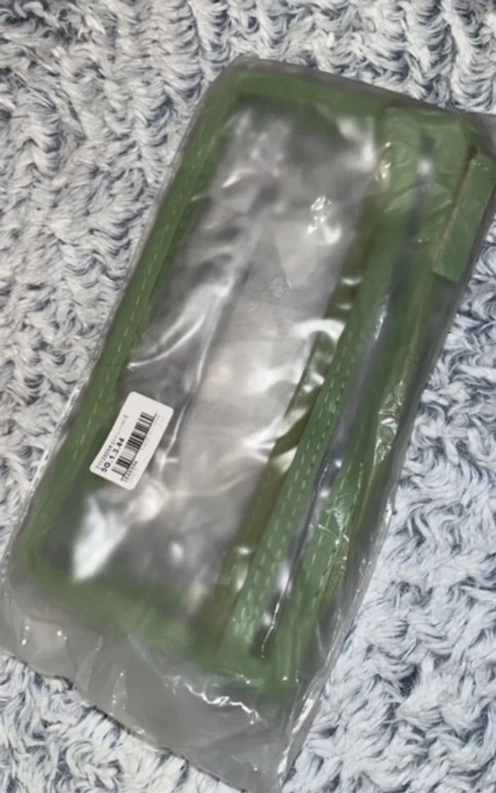 [NEUVE] Leadrop Trousse à crayons double couche transparente étanche verte - photo numéro 5