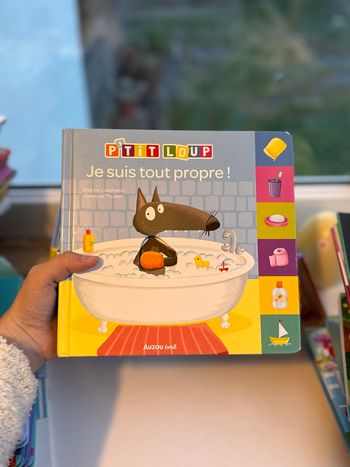 Livre p’tit loup je suis tout propre 