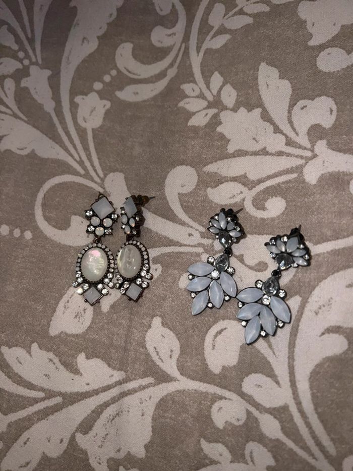 Lot de 2 paires de Boucle d’oreilles - photo numéro 2