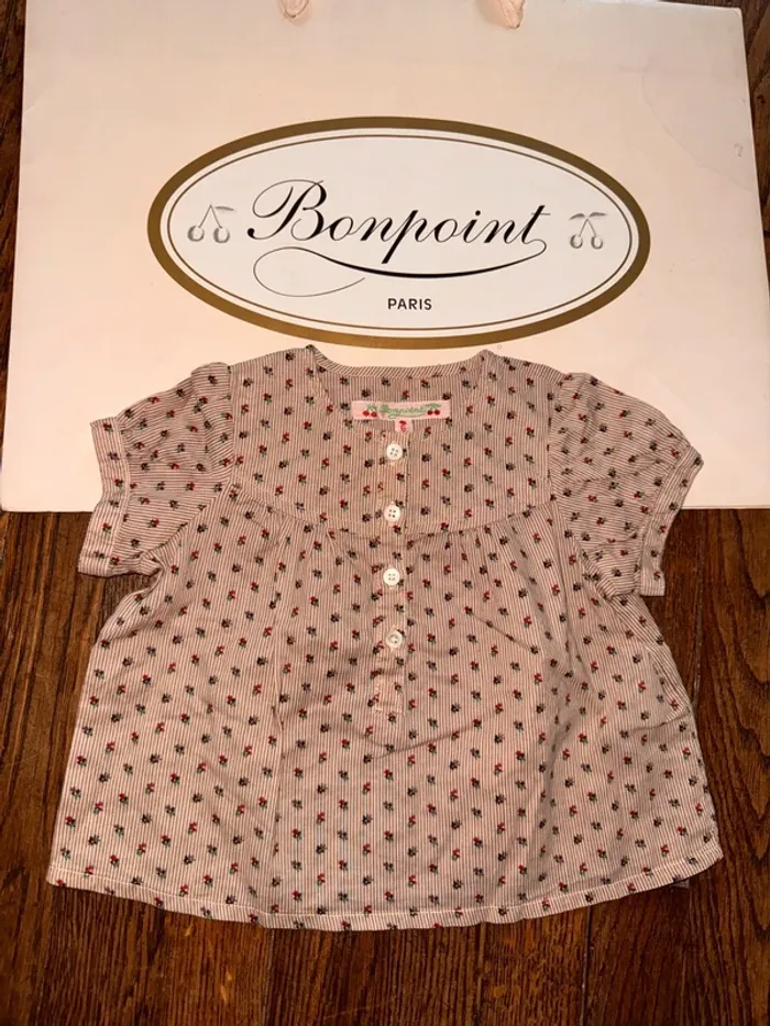 Blouse bonpoint 6 mois