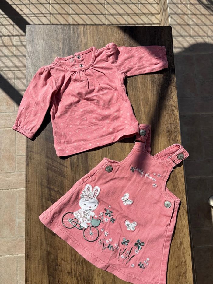 Ensemble, bébé fille 3 mois