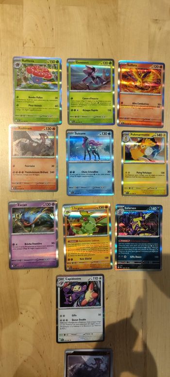 Full set rares - flammes fantasmagoriques (PFL)