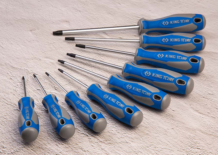 Jeu de tournevis TORX® - 9 pièces - KINGTONY 30319PR - photo numéro 4