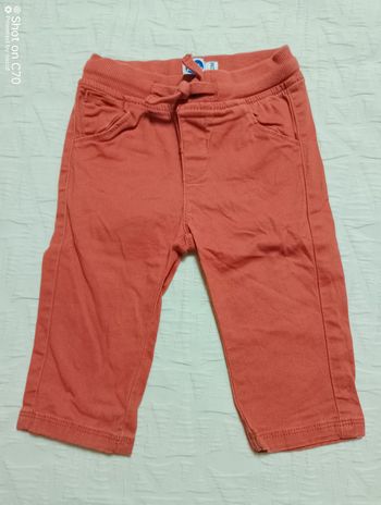 Mots D enfants pantalon saumon leger
