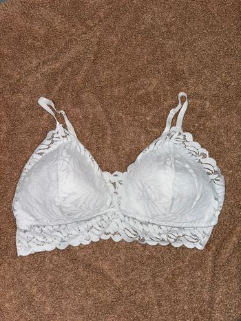 Soutien-gorge / brassière sans armatures blanc