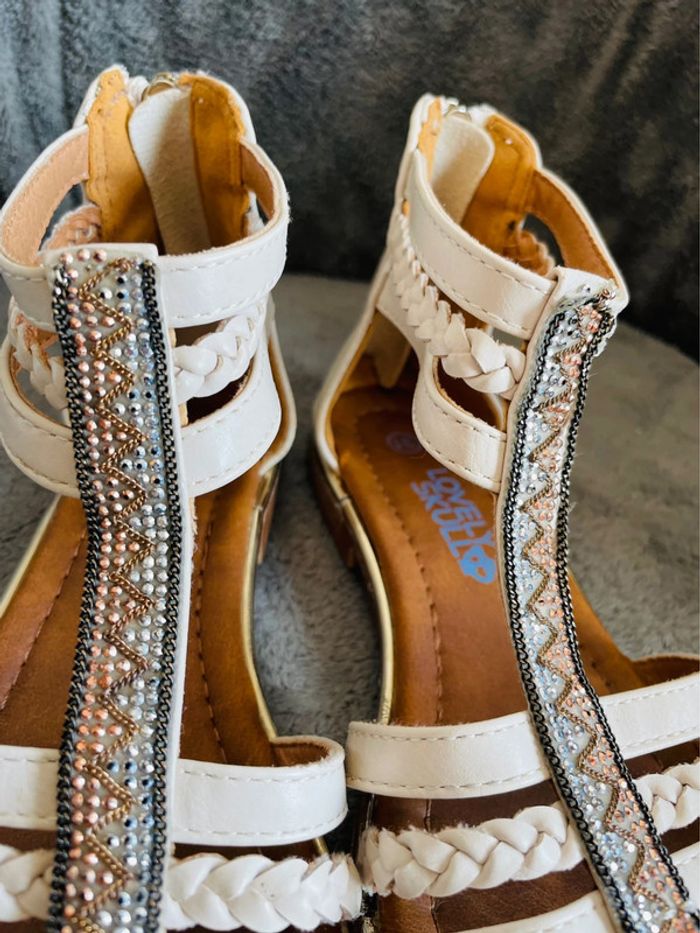 Chaussures été sandales nus pieds fille - photo numéro 4