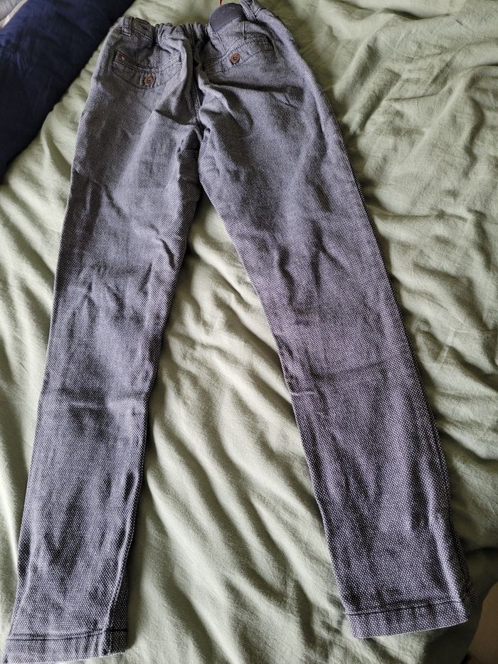 pantalon sergent major moucheté marine 10ans (6e) - photo numéro 5