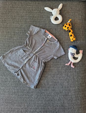 Robe coton Petit Bateau 12 mois