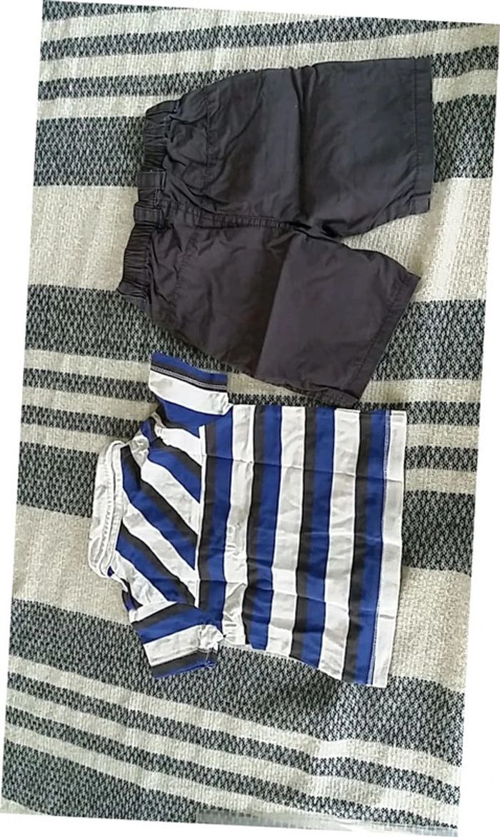 Ensemble été 6 mois garçon - photo numéro 3