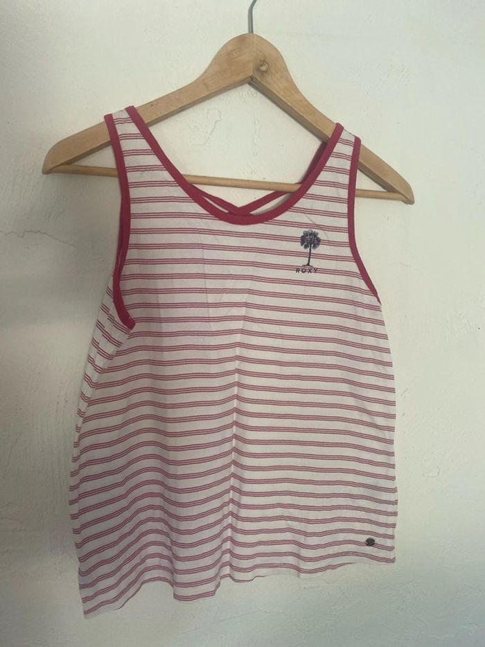 Débardeur rayé Roxy taille 14 ans