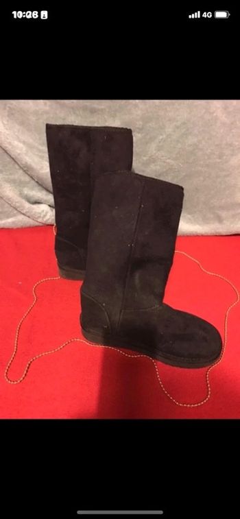 Bottine noire fourrée neuve