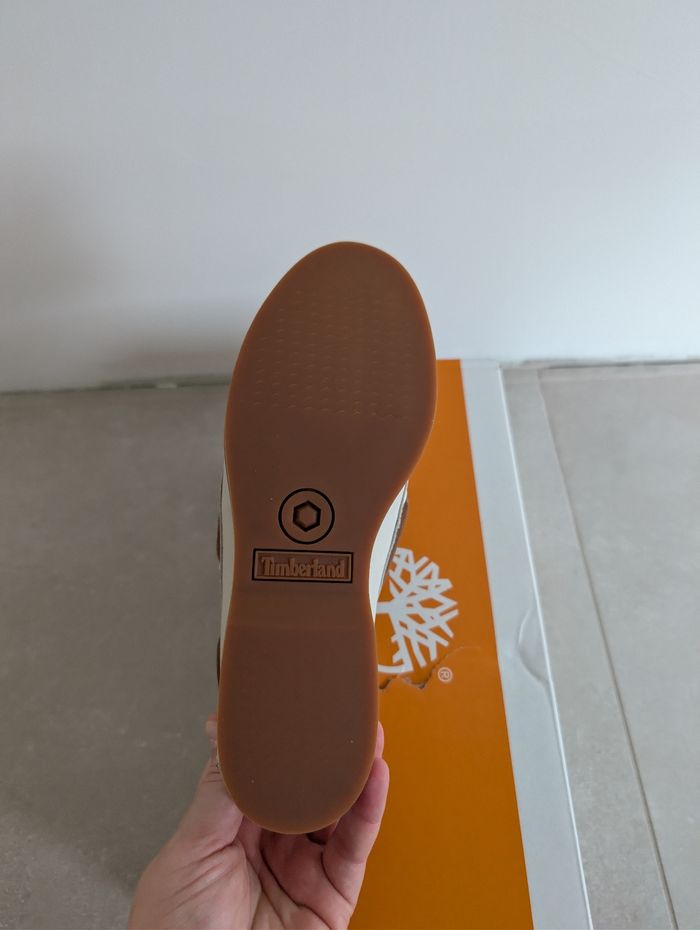 Timberland Classic Boat Shoe / Mocassins - Natural Full Grain - Taille 37,5 - photo numéro 4