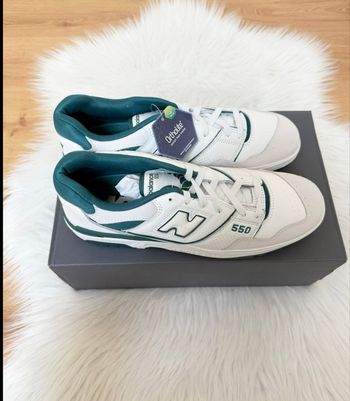 New Balance 550 en cuir – Taille 47,5 – Neuf avec étiquette