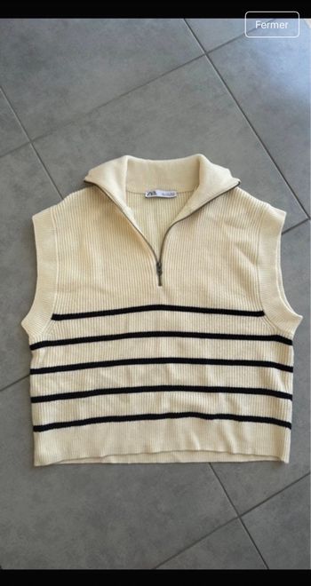 pull sans manche zara L