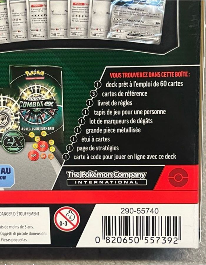 Deck pokemon melmetal -ex neuf scellé - photo numéro 4