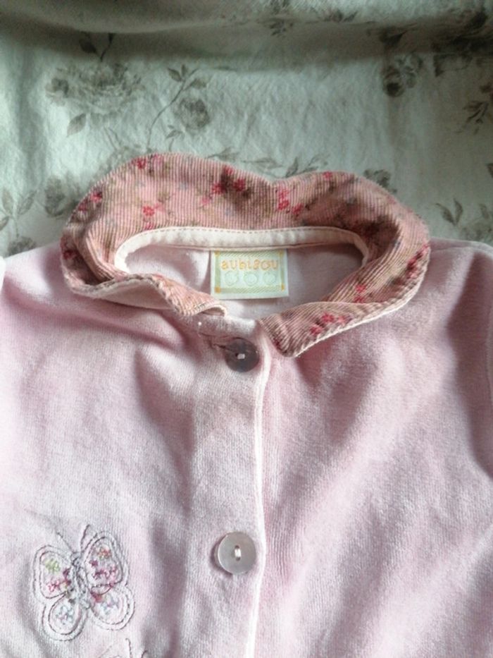 Pijama velour aubisou 3 mois - photo numéro 2
