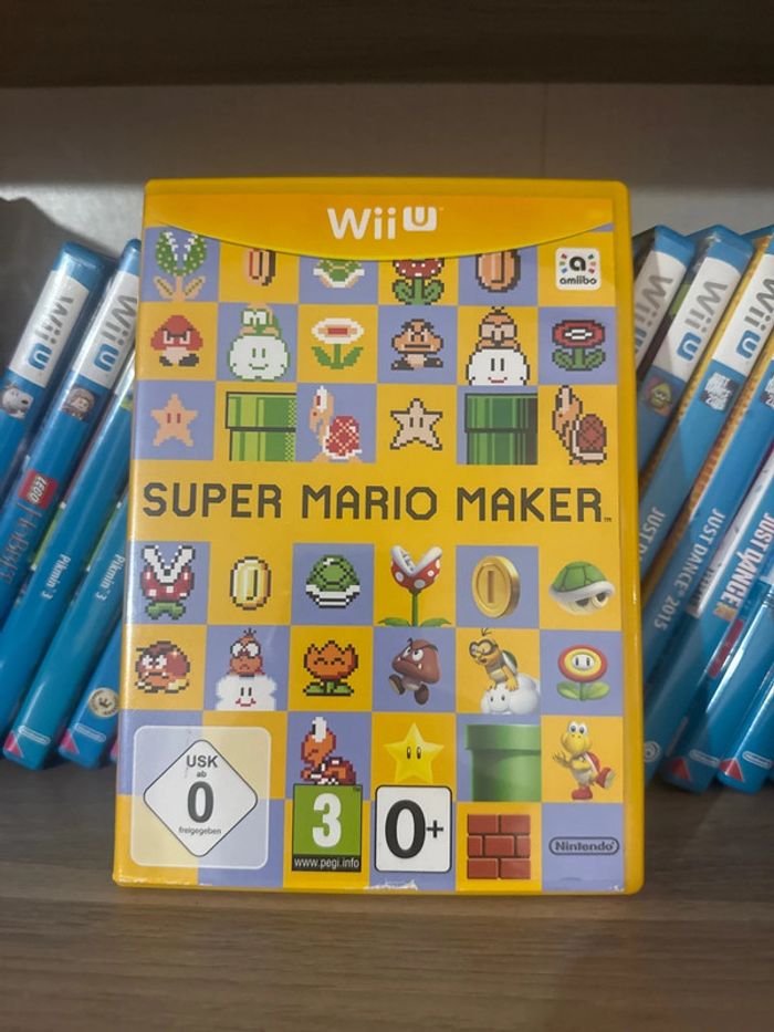 Super Mario maker jeu Wii u
