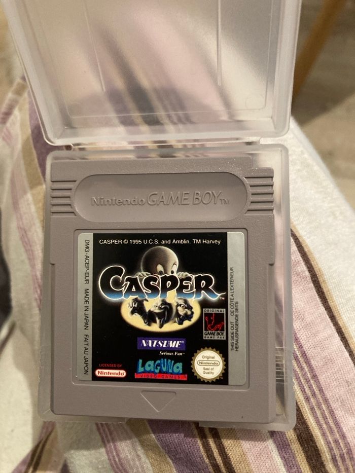 Jeu Casper game boy pocket